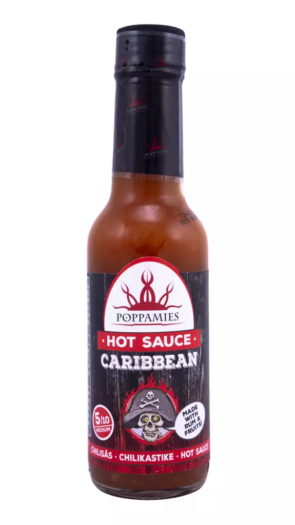 Poppamies Hot Sauce Caribbean chilikasti - Joulukuuset - 6430034014775 - 1
