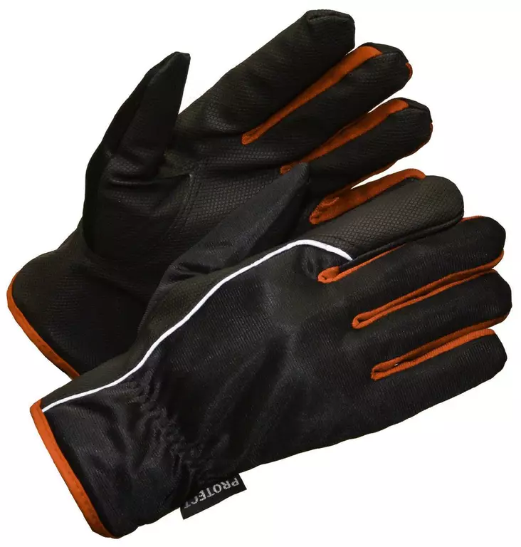 Työsormikas, PU-pinnoite/joustobritex, fleecevuori, koko 11 - Työkäsineet - 6419746105445 - 1