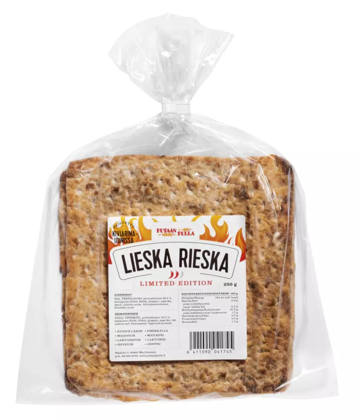 Putaan pulla lieska rieska 250g - Elintarvikkeet - 6411090041745 - 1