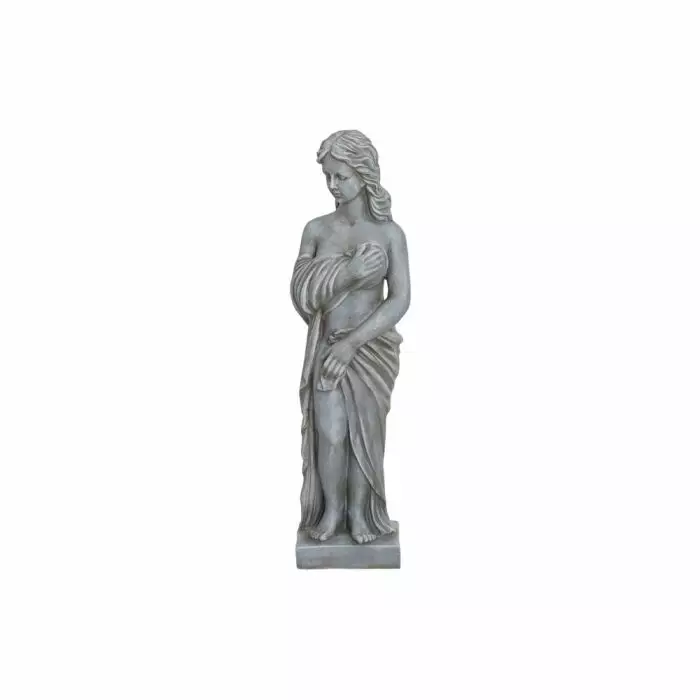 Puutarhapatsas Lady 82 cm harmaa - Pihakoristeet - 6410416534275 - 1