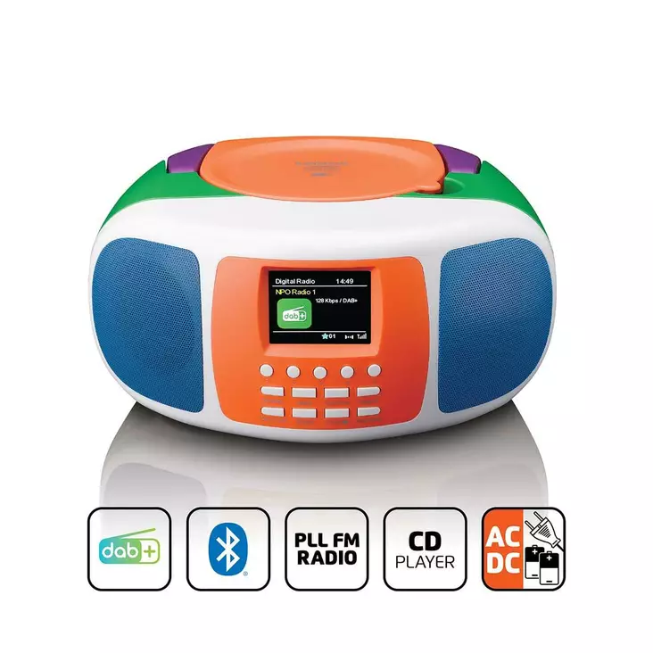 Radio dab+/fm bluetooth - Radiot, soittimet ja radiopuhelimet - 8711902090625 - 1