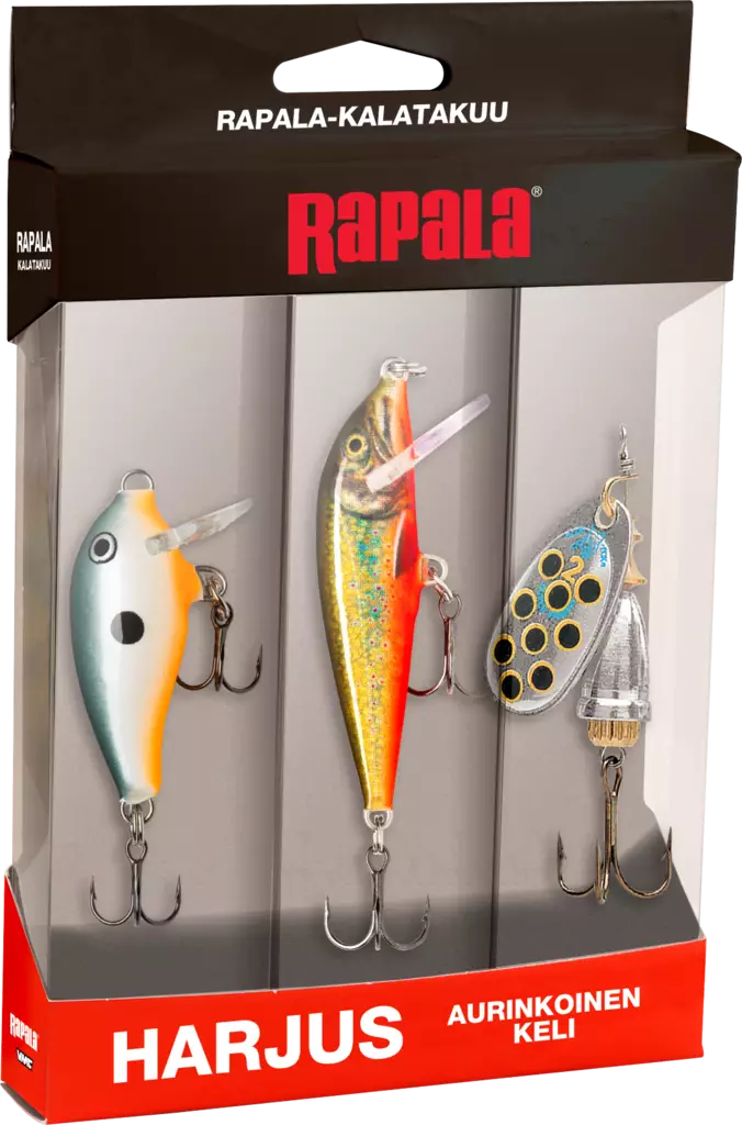 Rapala Harjus aurinkoinen viehesarja - Viehelajitelmat - 6416173032795 - 1