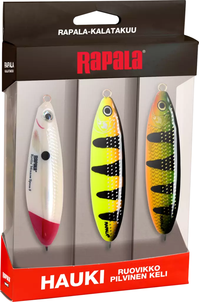 Rapala Kalatakuu Hauki 8 - Viehelajitelmat - 022677384085 - 1