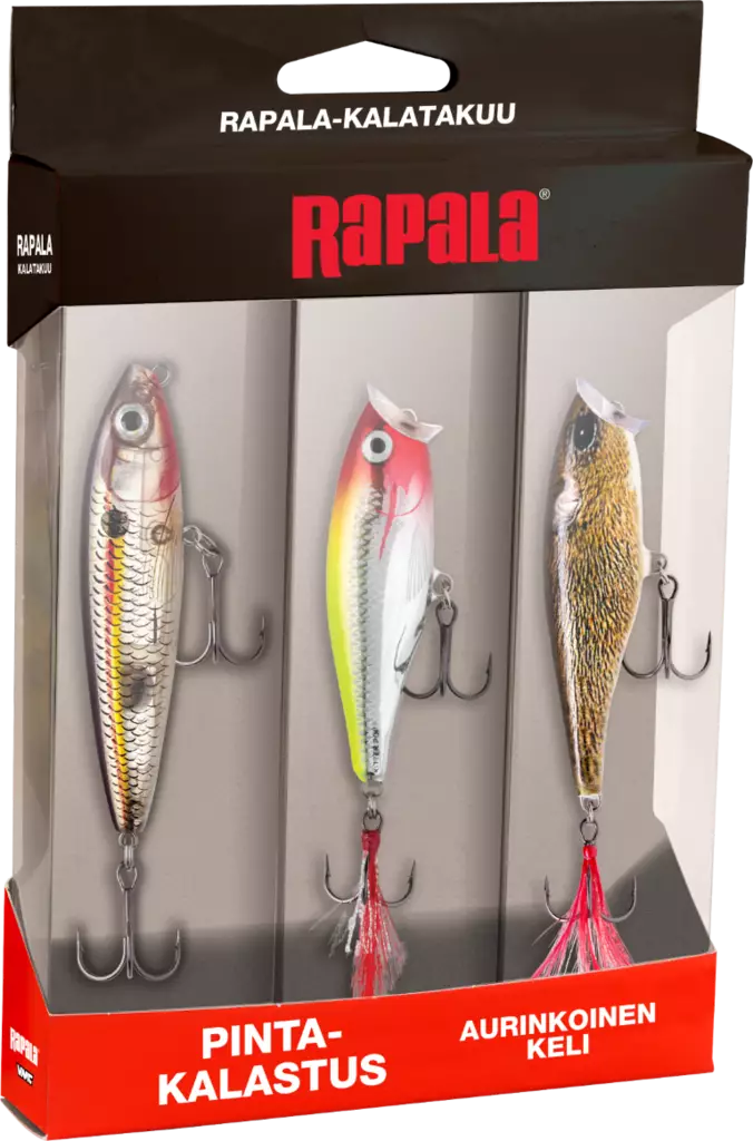 Rapala Kalatakuu Pintakalastus 3 - Viehelajitelmat - 022677384115 - 1