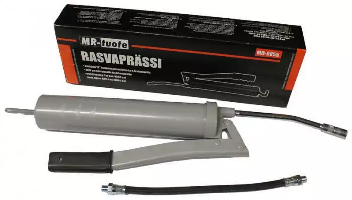 Rasvaprässi + letku 12" - Huoltotyökalut - 6430032155005 - 1