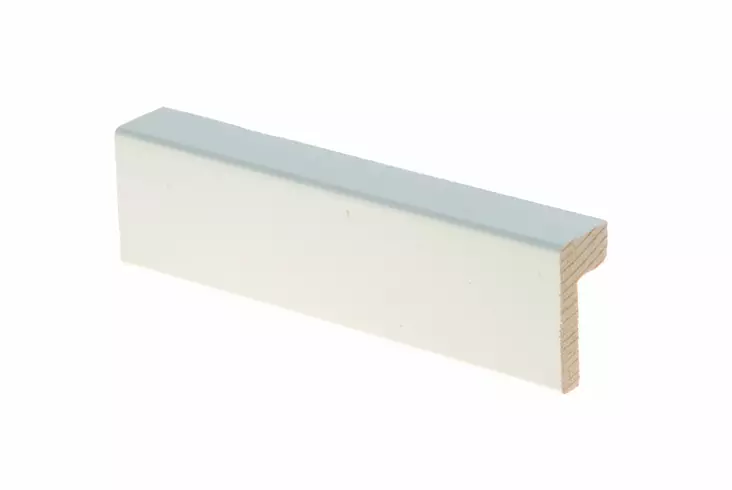 Reunalista Aava sormijatkettu oksaton mänty 21×42/13×2200 Valkoinen - Reunalistat - 6418689000275 - 1