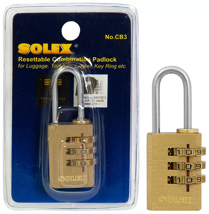 Riippulukko 20mm numeroyhdistelmä - Lukot,lukitus ja nivelsalvat - 8850879017645 - 1