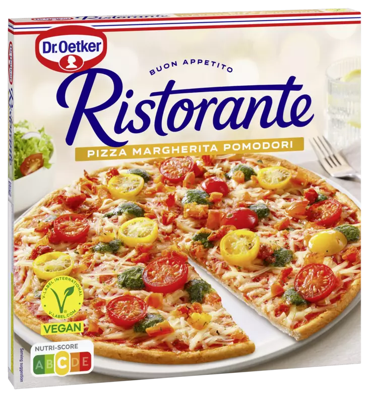 RISTORANTE PIZZA MARGHERITA POMODORI VEG - Kissat - 4001724039655 - 1