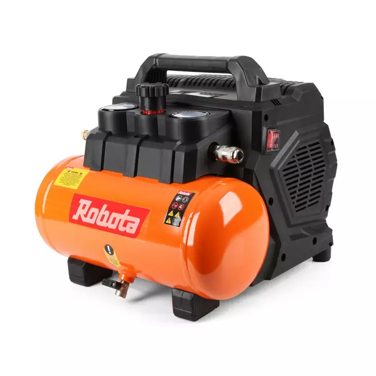 Robota DC-K618V akkukompressori 6l, runko - Muut sähkötyökalut - 6438212141305 - 1
