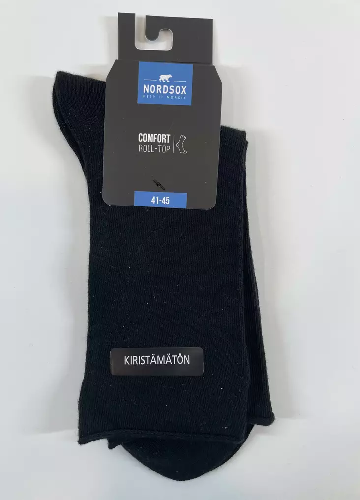 Roll-top sukka kiristämätön 41-45 - Miesten sukat - 6438159061865 - 1