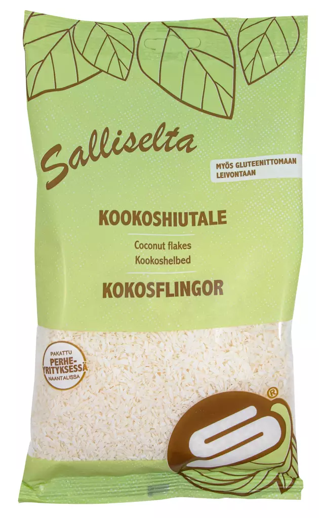 Sallinen Kookoshiutale 200g - Sipsit, snacksit ja pähkinät - 6436501000715 - 1