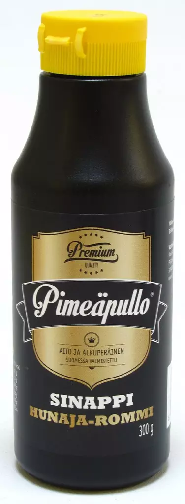 Salosen sinappi hunaja-rommi 300g - Ketsupit ja sinapit - 6418795100685 - 1