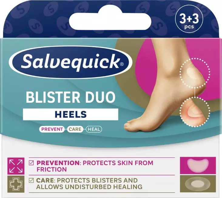 Salvequick Blister Care & Prevention Duo - Desifiointi ja laastarit - 7340213302625 - 1