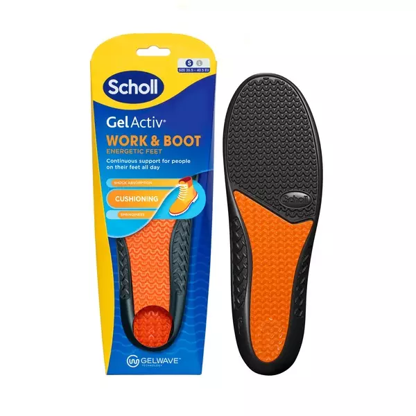 Scholl Work Gel Activ pohjallinen - Kenkätarvikkeet - 5056585802145 - 1