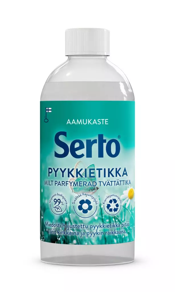Serto Aamukaste Pyykkietikka 475ml - Pyykinpesu- ja huuhteluaineet - 6417964580235 - 1