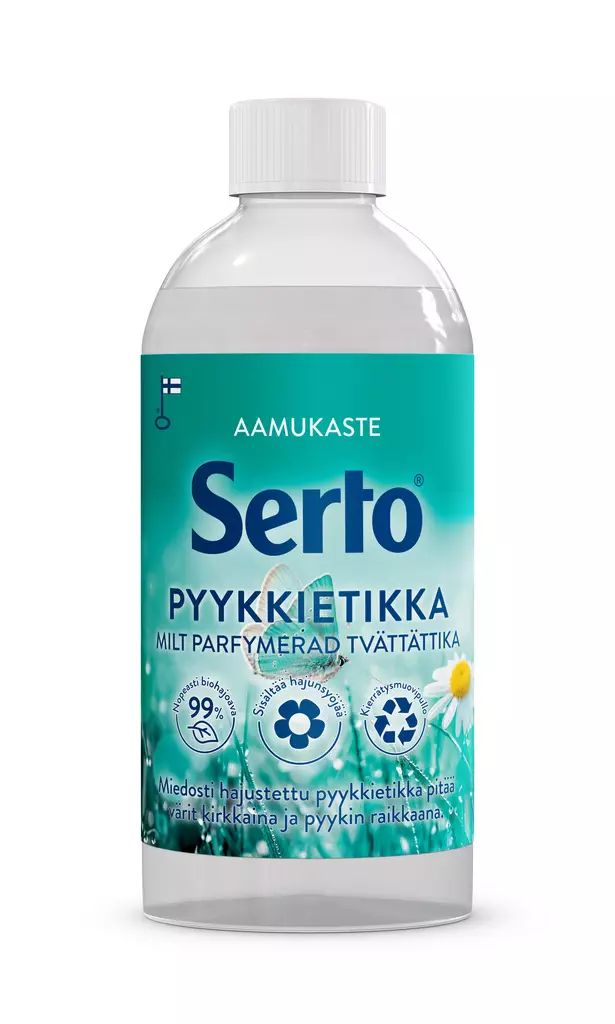 Serto Aamukaste Pyykkietikka 475ml - Pyykinpesu- ja huuhteluaineet - 6417964580235 - 1