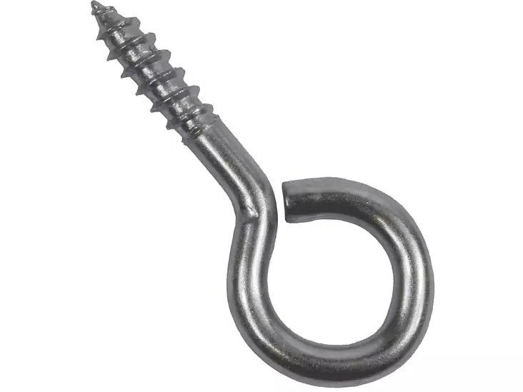 Silmuruuvi 33x10mm 5kpl sinkitty - Koukut ja naulakot - 6414672010825 - 1