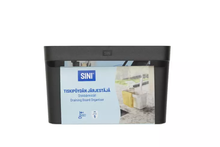 Sini Biojäteastia 4 l musta - Keittiön jäteastiat - 6423800030765 - 1