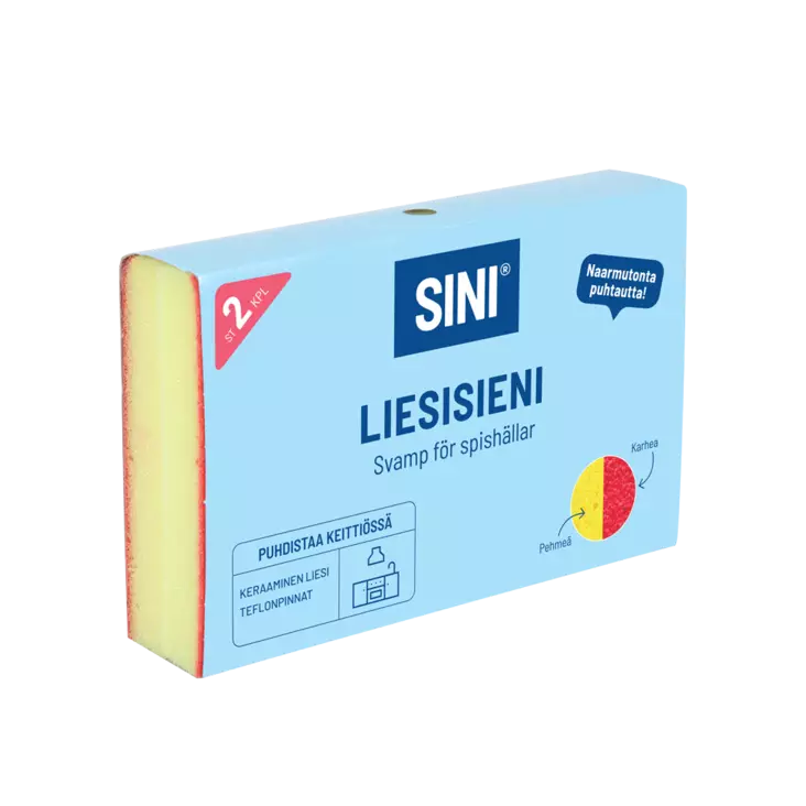 Sini Liesisieni 2 kpl - Hankaussienet ja teräsvillat - 6423800035135 - 1