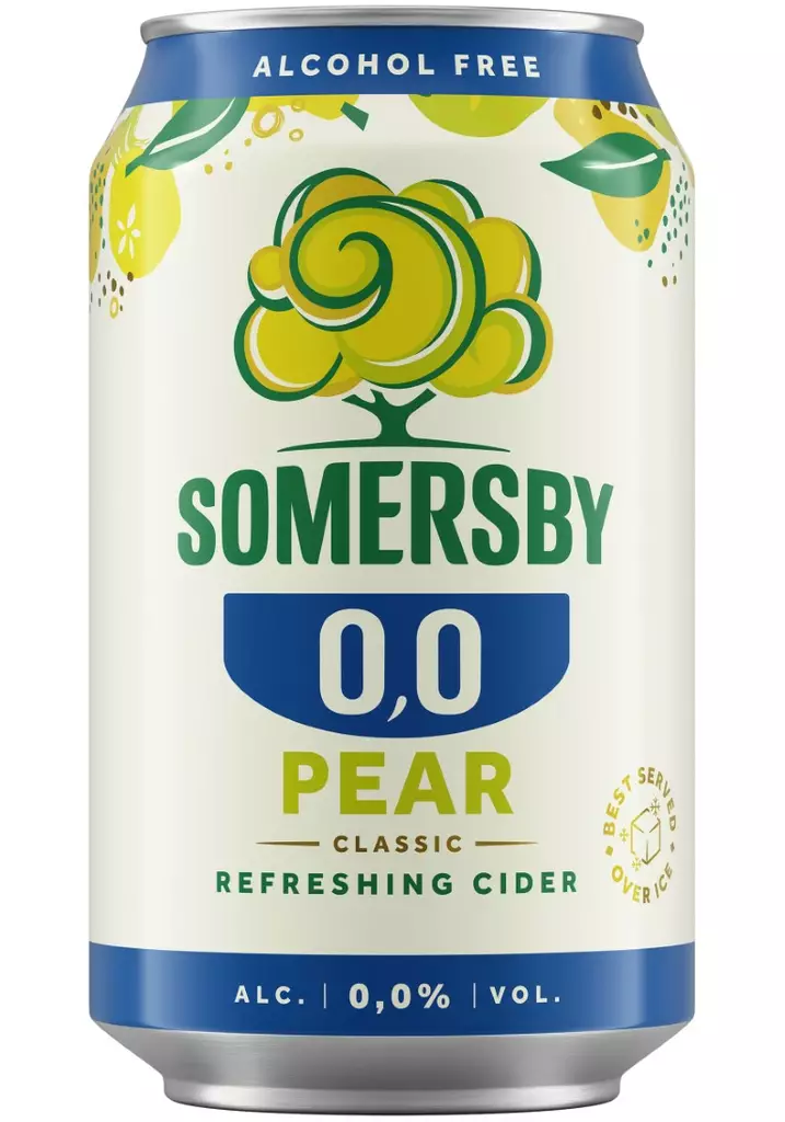 Somersby pear 0,0% 0,33l - Alkoholittomat juomat - 6415600590235 - 1