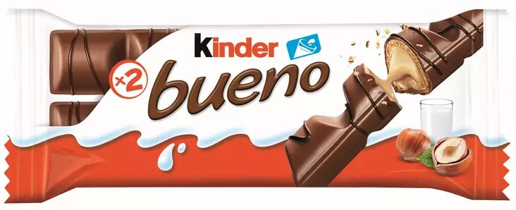 Suklaapatukka Kinder Bueno 43 g - Suklaat - 4008400935225 - 1