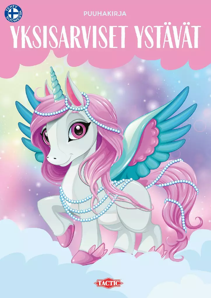 Tactic Yksisarviset ystävät puuhakirja - Väritys- ja puuhakirjat - 6416739583525 - 1