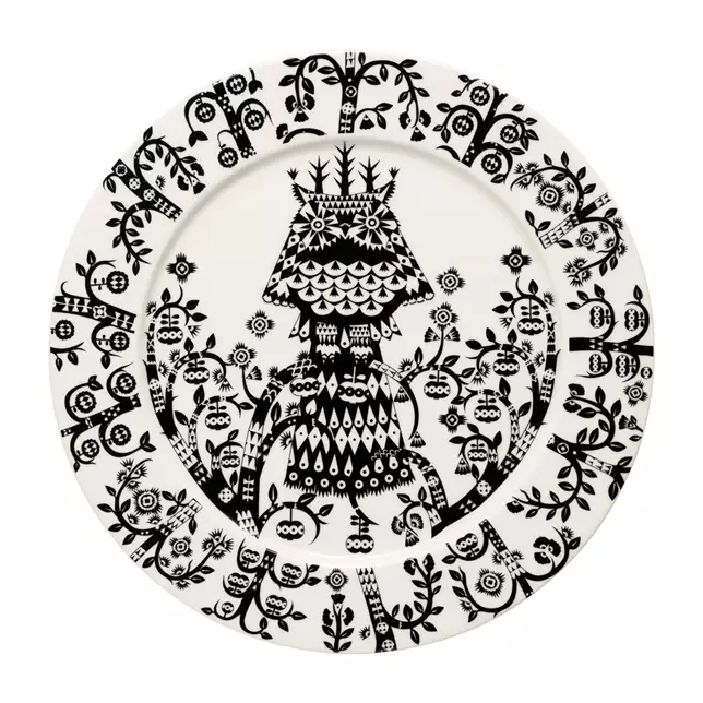 TAIKA LAUTANEN 27CM MUSTA - Lautaset ja kulhot - 7320060188825 - 1