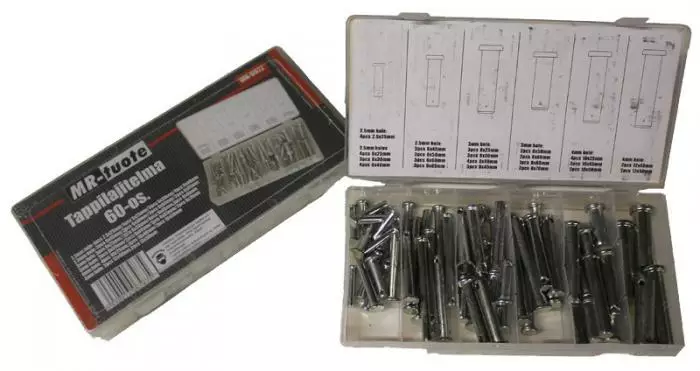 Tappilajitelma 60-os. - Muut kiinnitystarvikkeet ja lajitelmat - 6430013065835 - 1