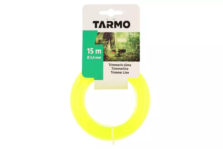 Tarmo trimmerin varasiima 2,4mmx15m - Muut puutarhakoneet ja tarvikkeet - 6410412897275 - 2