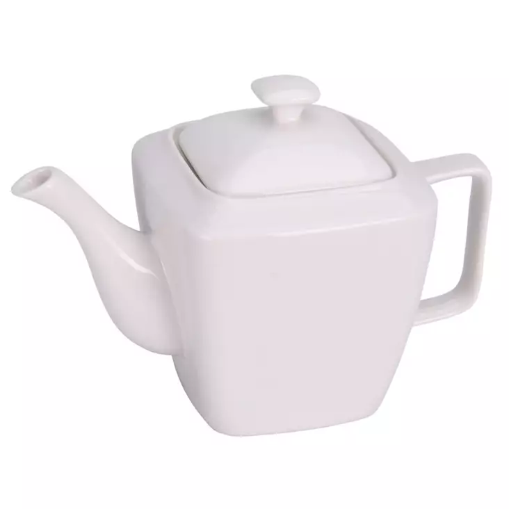 Teekannu posliini valkoinen - Kannut - 8719202881455 - 1
