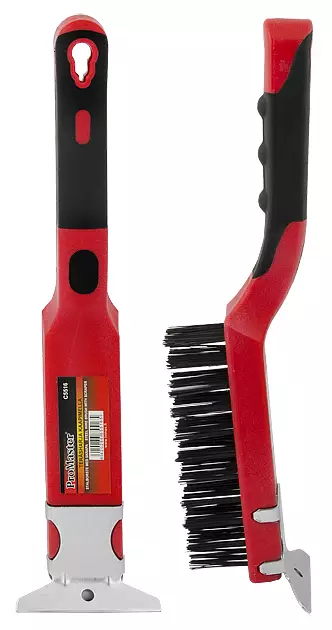 Teräsharja kaapimella - Nailon-ja teräsharjat - 6420286855165 - 1