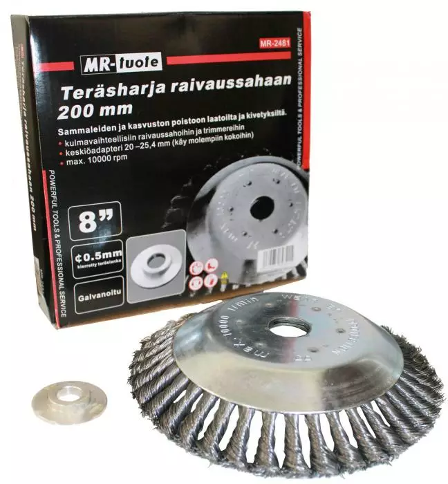 Teräsharja raivaussahaan 200mm - Raivaussahanterät - 6430074693015 - 1