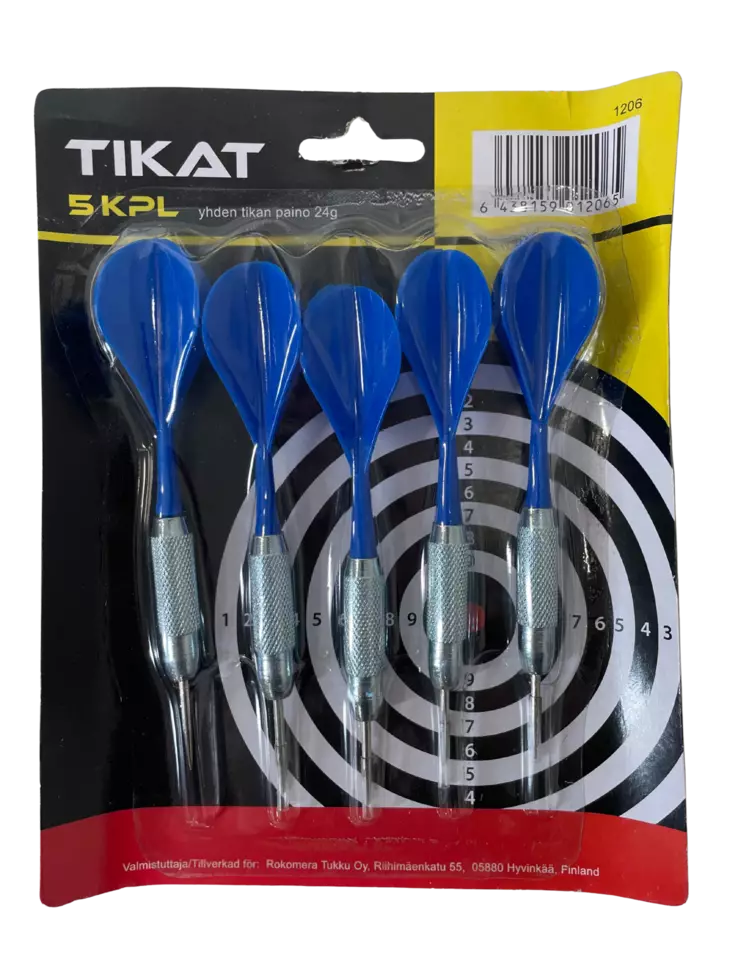 Tikat 24g 5 kpl - Kesäurheilu - 6438159012065 - 1