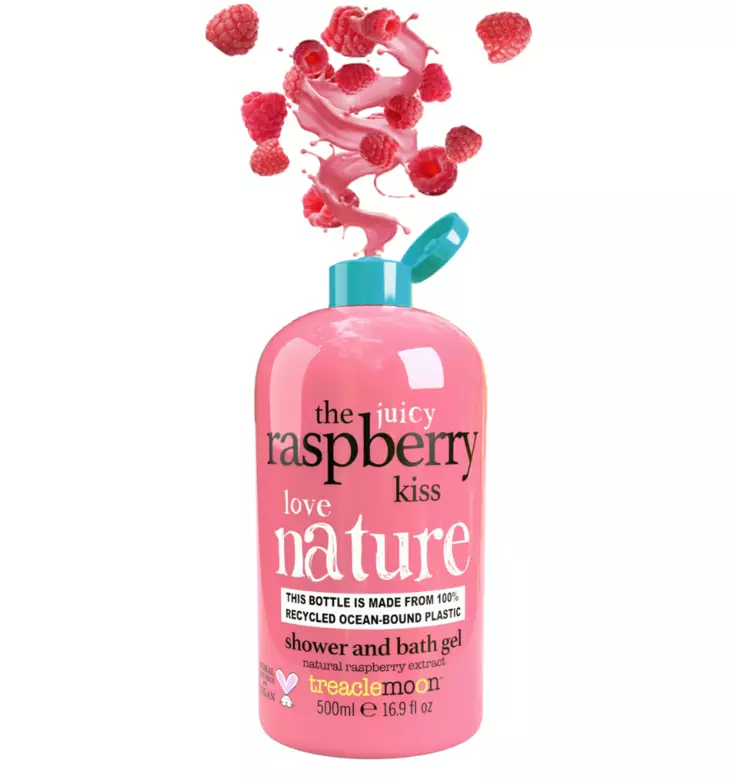 Treaclemoon suihkugeeli Rasberry Kiss - Suihkugeelit- ja saippuat - 5060152820005 - 1