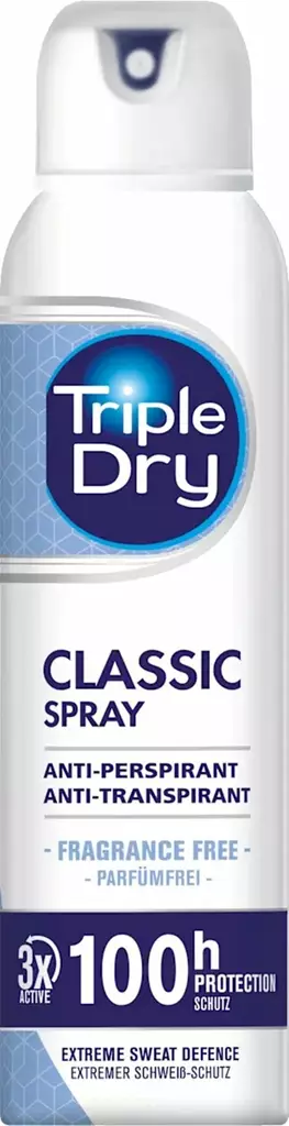 Triple Dry 100H Antiperspirantti 150ml - Naisten deodorantit - 4045612010845 - 1