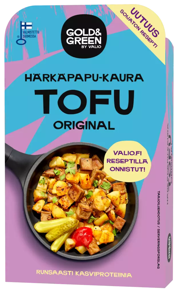 Valio Tofu original 280g - Ruokaöljyt, maustaminen ja makeutus - 6408430360215 - 1