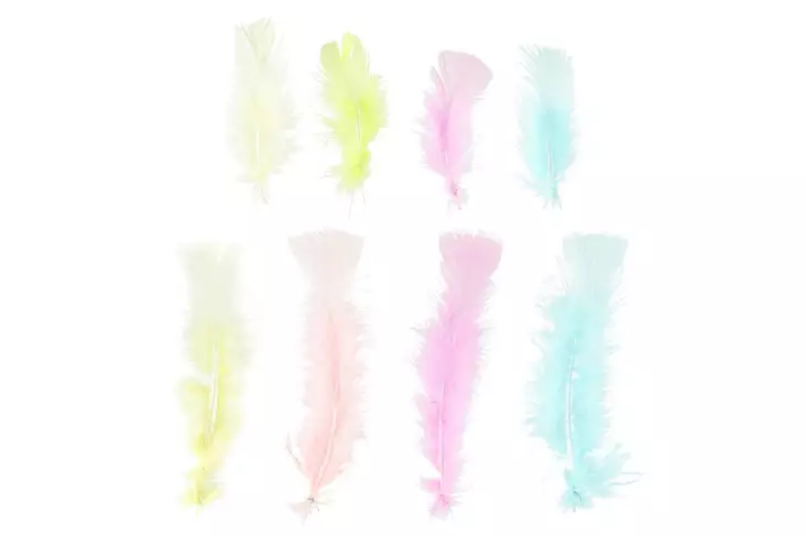 Verso koristehöyhenet rautalangalla - Pääsiäiskoristeet - 6410412756695 - 3