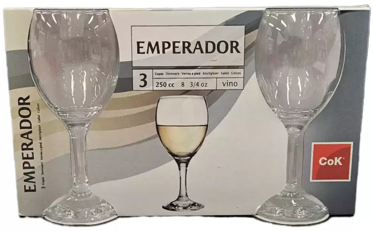 Viinilasisetti 3kpl/set 34,5cl - Juomalasit - 8435123227645 - 1