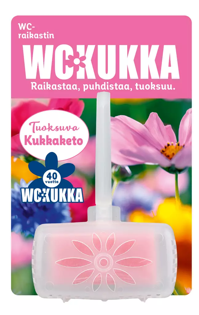 WC Kukka Kukkaketo wc-raikastin 50g - Ilmanraikastimet ja wc-raikastimet - 6412203102605 - 1