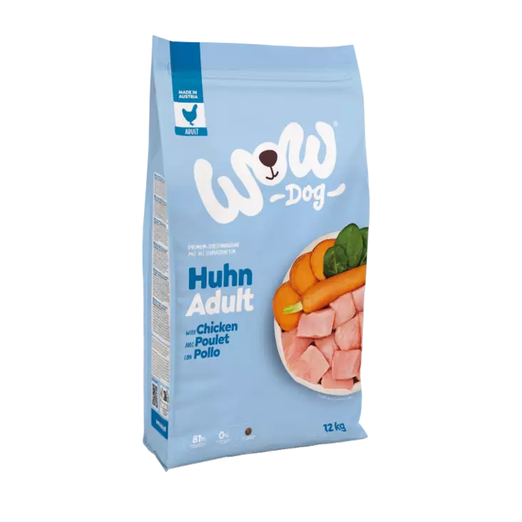 WOW Dog Adult Kana 12kg - Koiran kuivaruoat - 9120134040695 - 1