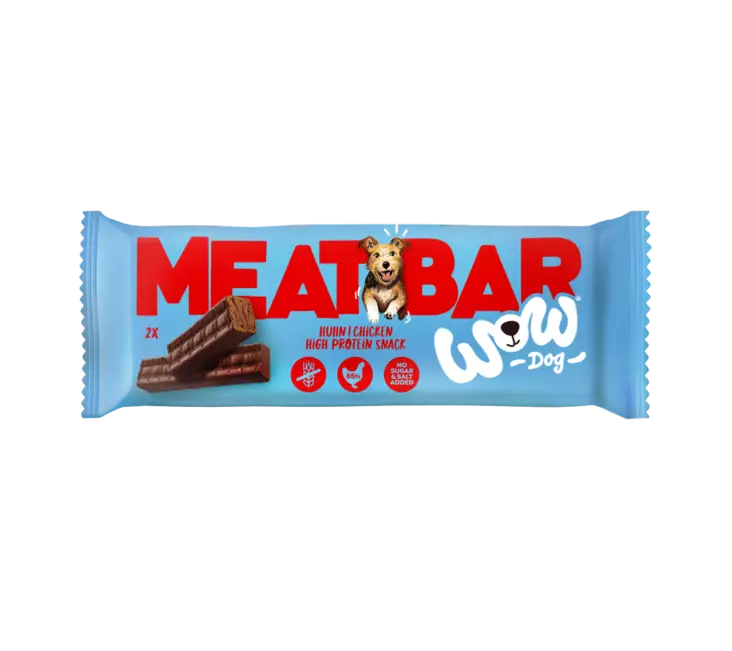Wow Dog Meat Bar kana 40g - Koiran herkut - 9120134040145 - 1