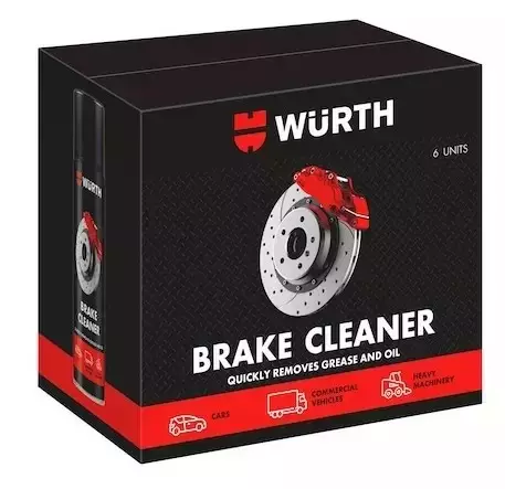 Wurth Jarrukliineri Black Edition 6x500ml - Muut huolto- ja korjauskemikaalit - 4099618563485 - 1