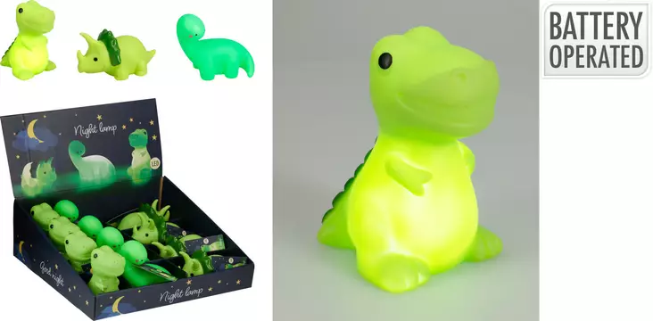 Yövalo Dinosaurus - Pöytävalaisimet - 8721037756525 - 1