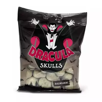 Dracula Salmiakkikallo 65g - Karkit - 6430015391376 - 1