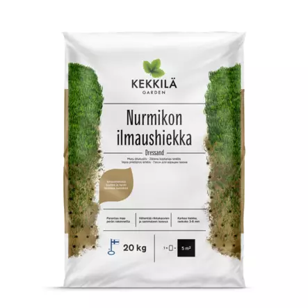 Nurmikon ilmaushiekka 20 kg - Puutarhalannoitteet - 6433000119986 - 1