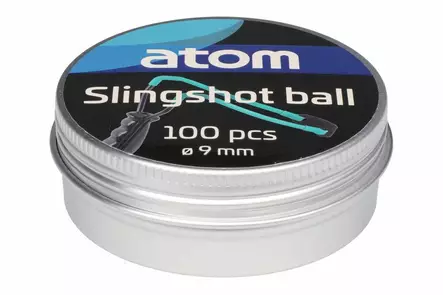 Atom ritsan kuula 9mm 100kpl - Muut urheilutarvikkeet - 6410416470986 - 1