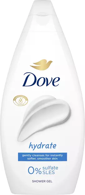 Dove Suihkusaippua hydrate 450ml - Suihkugeelit- ja saippuat - 8720181466496 - 1
