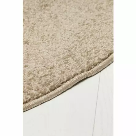 Fanni K Nukkamatto Nera 120 cm pyöreä hiekka - Keskilattiamatot - 6410416530956 - 2