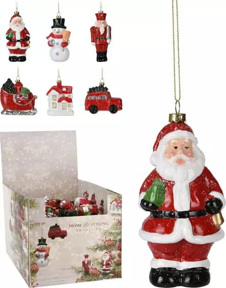 Kuusenkoriste jouluiset hahmot - Joulukoristeet - 8720573715706 - 1