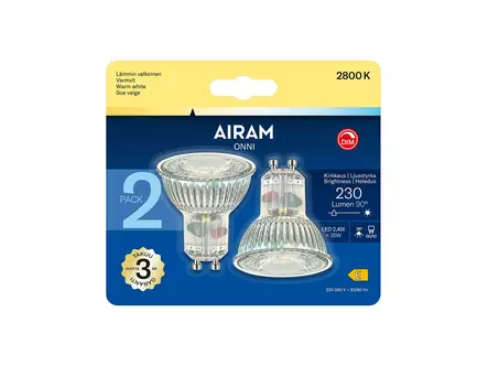 Led fg par16 828 230lm gu10 dim 2bl - Spottivalot - 6435200214966 - 2